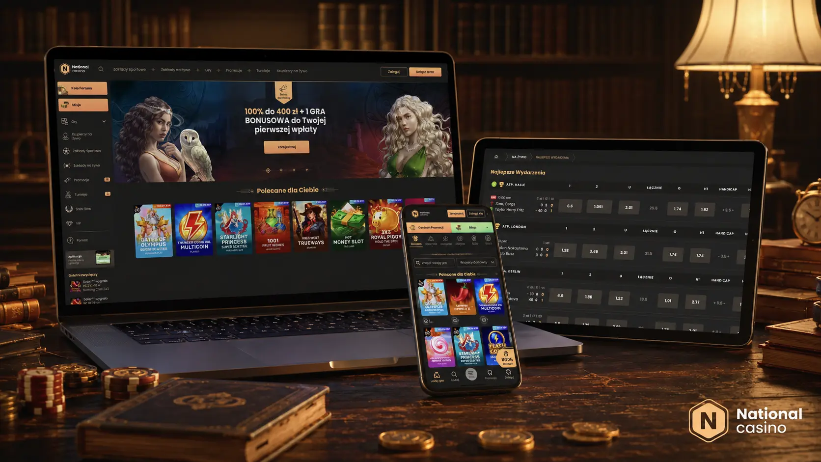 Cotygodniowe promocje National Casino